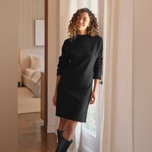 Frank & Eileen Izzie Sweatshirt Party Dress Black XS